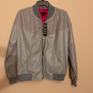 Topshop Faux leather jacket
